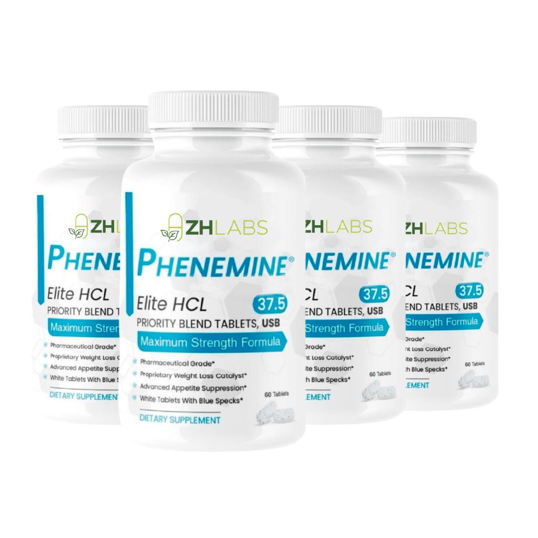 Phen Elite 37.5 white/blue Speckled Tablets - 4 Month Supply
