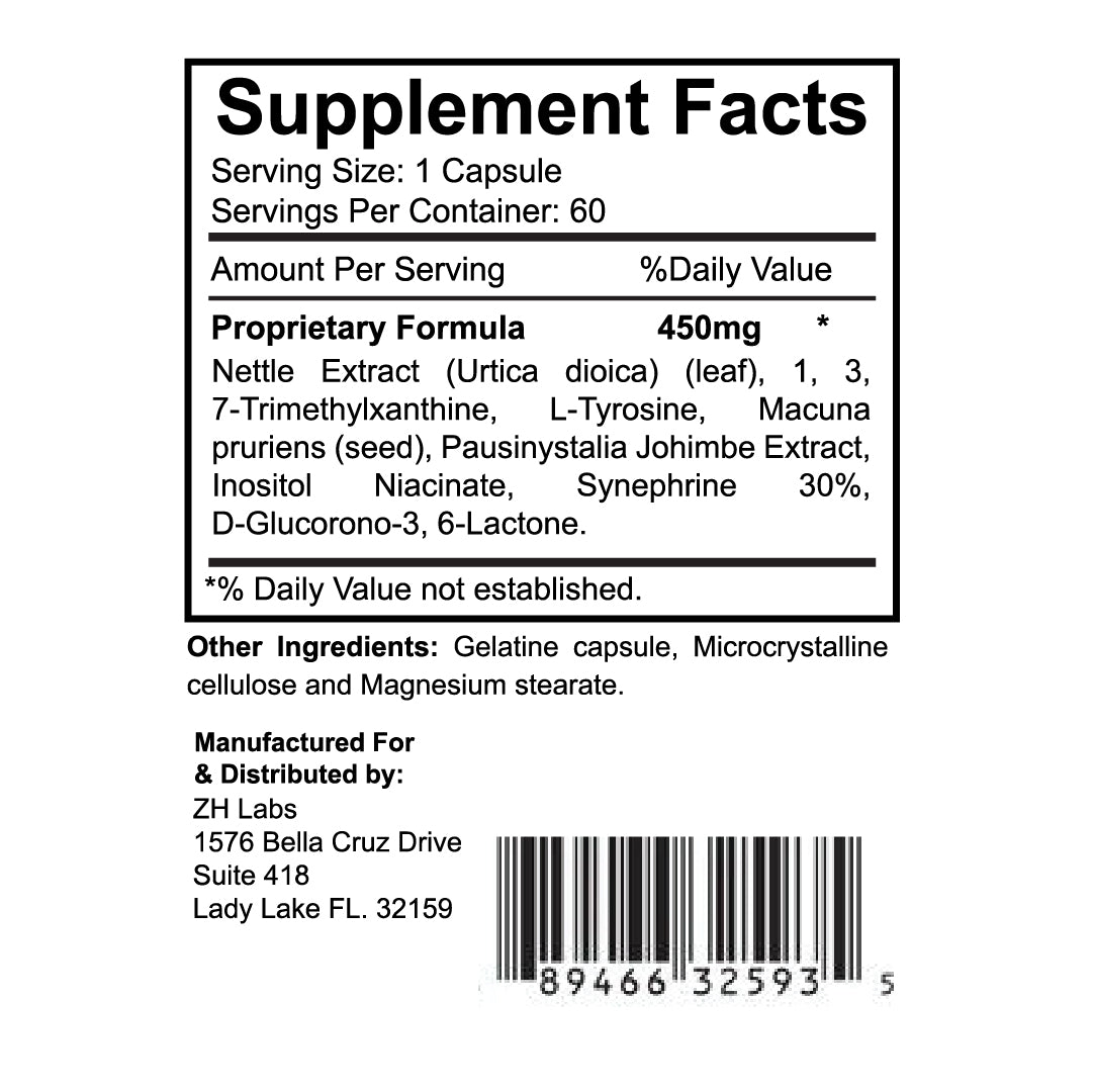1 Bottle Phen Appetite Suppressant 60 Capsules
